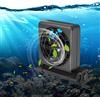 Jacksing Refrigeratore per acquari, Mini Ventola di Raffreddamento per Acquario Regolabile a Testa Singola da 100 Gradi Appendere al refrigeratore Forniture per acquari, Ultra Silenzioso(Spina UE)