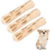 SHYSBV 3 pezzi di legno di caffè per cani, per la pulizia dei denti, per cani di piccola e media taglia, giocattolo da masticare e giocare, ideale per cuccioli e adulti (lunghezza 14 cm, diametro 1,8