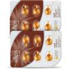 ALIBOOSTER Ellips Vitamine Capelli Vitalità | Siero Capelli Protezione Calore | Olio di Ginseng, Miele e Marocchino | Capsule Liquide - Confezione da 2 Blister (12x1ml)