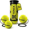 TENIX® Set da 3 Palline da Tennis con Corda | Palline di Ricambio per Tennis-Trainer | Inclusa lattina pressurizzata sigillata | Palline di Ricambio con Corda Elastica per Tennis Trainer