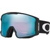Oakley Lineminer 707004 0 Occhiali Sportivi, Nero (Matte Black/Prizmsapphireiridium), 99 Uomo