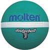 Molten Dodgeball in Gomma Verde (Verde - Taglia 3), Taglia Unica