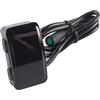Ausi Strumento LCD DZ40 per BBS01 BBS02 Mid Motor 24V 36V 48V Pannello di controllo display bici impermeabile nero