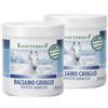 Krauterhof Balsamo Cavallo Effetto Ghiaccio 2x250 ml - Gel rinfrescante per massaggi defaticanti