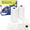 Rotolificio Pugliese Blister 3 rotoli carta termica per tachigrafi digitali BPA free 75gr 57mm x 8mt