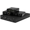 StarTech.com Kit extender HDBaseT a 3 porte con Ricevitori - Splitter HDMI 1x3 via Cat5 fino 4K [ST124HDBT]