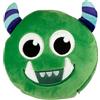 Puckator Cuscino da Viaggio con Maschera Relaxeazzz - Mostro Verde