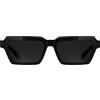 Calvin Klein Jeans Women's Sunglasses CKJ25622S - Black with Solid Grey Lens