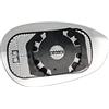 BSSTORE Piastra Vetro Specchio Retrovisore per Grande Punto 2005, Grande Punto EVO 2009, Linea 2007, 500 dal 2007 in poi (Sinistra Termica - Lato Guida)