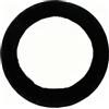 Sisha-A Coprivolante per auto in lana 100% Australia, protezione per volante in pelle di pecora, soffice e caldo, resistente e ad alta elasticità, adatto per volante da 36,8-40,6 cm (nero)