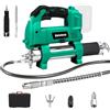 Catolsss Pistola per grasso a batteria per accumulatore Makita 18 V, pressione 12000 PSI, tubo ad alta pressione da 100 cm, pistola elettrica senza spazzole per lubrificante per camion, fattorie