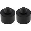 SG Store 2 tamponi in gomma per sedile moto, 8 mm, 25 x 15 mm, compatibili con Honda