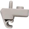 Car Passion Gancio Supporto Fissaggio Aletta Parasole Pantina Compatibile con Fiat Grande punto/Punto evo Destro Sinistro 1pz (Per Fiat Grande Punto)