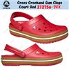 Crocs Zoccoli in gomma Crocs Crocband Court Red 212756-7CX taglia unisex