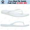 Crocs Sandali infradito Crocs Miami gesso gesso 211435-0WV taglia unisex
