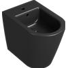 CERAMICA GLOBO - FORTY3 bidet a terra filomuro 55x36 [nero opaco] - FN009AR