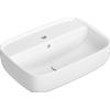 CERAMICA GLOBO - KOI lavabo 53x37 cm da appoggio [bianco opaco] - TF053BO