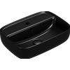 CERAMICA GLOBO - KOI lavabo 53x37 cm da appoggio [nero opaco] - TF053AR