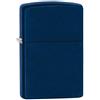 Zippo Accendino Zippo® Classic Matte Navy 239, Accendino Antivento Ricaricabile Zippo, Realizzato in Metallo con Caratteristico click Zippo, Color Blu Scuro, Made in USA, Ottima Idea Regalo