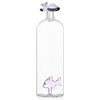 Ichendorf Milano Bottiglia Pesce e Gatto | Collezione Tabby Cat | 115 cl | Vetro Borosilicato | Fatto a Mano