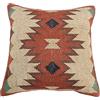 Trade Star Federa per cuscino in iuta, realizzata a mano, motivo kilim, commercio equo e solidale, 45 x 45 cm, decorazione per la casa e il soggiorno (motivo 1)