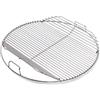 Weber griglia di Cottura Pieghevole in Acciaio Inox, Compatibile con Barbecue a Carbone da 57 cm