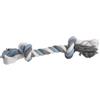 Flamingo GC Cotone Jim Osso Annodato 2 Nodi Azzurro/Bianco/Grigio S 22CM