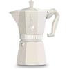 Bialetti Moka Exclusive, Crema per 6 tazze, per uso diretto sul fuoco (caffettiera, macchina per caffè espresso, moka