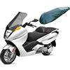 A-Pro Coprisella Impermeabile Universale Maxi Scooter Moto Copertura Sella Nero L