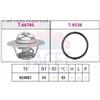 FACET 7.8678 Termostato motore con guarnizione 83°C Compatibilità con VW Polo Hatchback 6R1, 6C1 POLO 9N New Beetle Hatchback 9C1, 1C1 New Beetle Cabrio 1Y7 Polo Sedan 9A4, 9A2, 9N2, 9A6, AUDI A2 8Z0