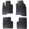 Tappetini In Gomma Geyer & Hosaja Per Fiat Panda III (2011-), Set 4 Pezzi, Impermeabili E Antiscivolo, Struttura A Nido D'Ape