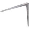 Alberts 804091 Staffa portamensola con Profilo a T, Alluminio, 450 x 500 mm / 1 pezzo