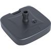 Easycomfort Base per Ombrellone Riempibile con Acqua e Sabbia HDPE 46x45x26cm