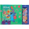 Disney Store Disney Stitch - Libro magnetico per bambini dai 3 anni, set magnetico per attività con personaggi e scene, giocattoli educativi e libro di adesivi, gioco magnetico creativo per casa e viaggi