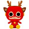 Funko Pop! Plush: DC Holiday - 4 The Flash - DC Comics- Peluche da Collezione - Idea Regalo per il Compleanno - Merchandising Ufficiale Peluche per Bambini e Adulti, Fidanzate e Fidanzati
