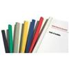 Fellowes D111GI Dorsini Rilegafogli, Diametro 11 mm, Confezione da 30 Pezzi, Giallo