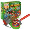 JUGATOYS - Gioco da tavolo per bambini Cura con il Dinosauro - Cattura le palle colorate con pinzette prima che il T-Rex Attacco - Giocattolo di Abilità e Riflessioni per bambini a partire da 3 anni