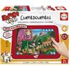 Educa - EducaTouch Junior C'era una volta. narrazione, con musica e canzoni, Include 12 attività, gioco educativo per bambini di 24 mesi (15746)