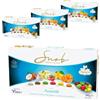 Caffetti Confetti Snob Crispo 2 Kg, Gusti Assorititi con Mandorla Tostata Ricoperta di Cioccolato Bianco per Bomboniera Confettata Matrimonio Comunione - 2000 Grammi