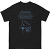 NONE SKADE T-shirt con stampa floreale Kurt Vonnegut Tribute, regalo significativo, design positivo, moda casual per uomo e donna, personalizzato
