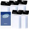 NONE 500 Bustine Protettive Trasparenti Morbide per Carte 2.5" x 3.5" Adatte per Carte Standard di Baseball, Sport, MTG, Pokémon e Giochi di Carte Collezionabili