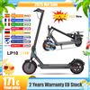 AOVOPRO LP10 Scooter elettrico a doppia assorbimento degli urti 35KM 10 pollici 35KM/H Velocità massima Cruise Control Luce a LED Monopattino elettrico
