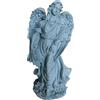 Relaxdays Angelo per Tomba XXL, poliresina, Resistente intemperie/Gelo/UV, 46,5x23x14 cm, Decorazione Grande