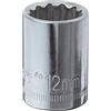 Crescent Presa metrica standard da 3/8, 12 punti, 12 mm, CDS42N