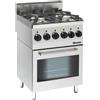 Bartscher Fornello a gas 600, B600, 4FL, EBO BARTSCHER - 1315563