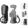 BRDRC Supporto magnetico Pocket 3 4, supporto per telefono, adattatore di espansione magnetica in lega di alluminio con slitta fredda per DJI OSMO Pocket 3 4 Creator Combo accessori