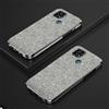PAIX Custodia Telefono Trasparente Compatibile con Realme C21 Cover Cornice Elettroplaccata Gradiente Glitter Protettiva Sottile TPU