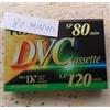Generico VIDEOCASSETTA VIDEO CASSETTA MINI DV 80 MINUTI SP MODE 120 MINUTI LP MODE