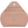 kwmobile Custodia Mouse Wireless Compatibile con Apple Magic Mouse 1 / Magic Mouse 2 / Logitech Pebble Wireless Cover - Astuccio in Similpelle e Nylon Morbido - 11,5 x 6,5 cm - Rosa Antico