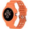 SenMore Cinturino per Google Pixel Watch/Google Pixel Watch 2, Regolabile Morbido TPU Cinturino di Sportiva Ricambio per Google Pixel Watch.